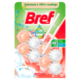 BREF Power Aktiv ProNature Zawieszka do WC - Grejpfrut 2x50g 1 szt