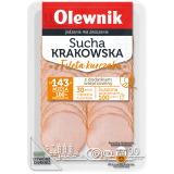 OLEWNIK Kiełbasa krakowska sucha z fileta kurczaka 90 g