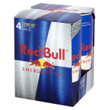 RED BULL Napój energetyczny 4x250ml 1 l
