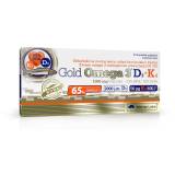 OLIMP Gold Omega 3 D3+K2 30 kapsułek - blistry 1 szt