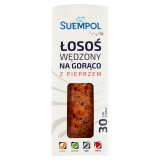 SUEMPOL Łosoś wędzony na gorąco z pieprzem 125 g