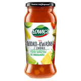 ŁOWICZ Sos słodko kwaśny z limonką 500 g