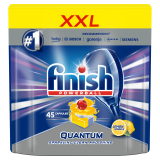 FINISH POWERBALL Quantum Kapsułki do zmywarki Lemon cytrynowe 45 szt 1 szt