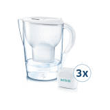 BRITA Dzbanek z filtrem Marella biały + 3 MAXTRA PRO Pure Performance 1 szt