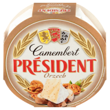 PRESIDENT Ser Camembert z orzechami 120 g