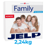 JELP FAMILY Hipoalergiczny proszek do białego 2.24 kg