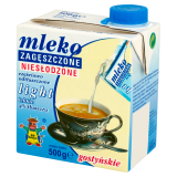 SM GOSTYŃ Mleko zagęszczone niesłodzone 4% light 500 g