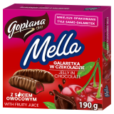 JUTRZENKA Mella Galaretka w czekoladzie o smaku wiśniowym 190 g
