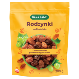 BAKALLAND Rodzynki sułtańskie 200 g
