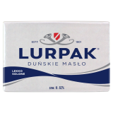 LURPAK Duńskie Masło klasyczne lekko solone 200 g