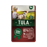 TULA Karma dla psów z kurczakiem i warzywami w sosie 100 g