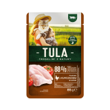 TULA Karma dla kotów z kurczakiem pomidorami i ziołami w sosie 85 g