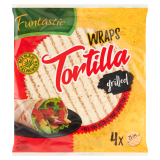 FUNTASTIC Tortilla pszenna (grillowana) - 25 cm (4 szt.) 250 g