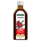 PREMIUM ROSA Syrop żurawinowy o obniżonej zawartości cukru 250 ml