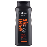 LUKSJA MEN Żel pod prysznic 3w1 Sport 500 ml
