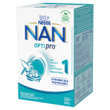 NESTLÉ NAN OPTIPRO 1 Mleko początkowe dla niemowląt od urodzenia 650 g