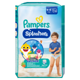 PAMPERS Splashers Jednorazowe pieluchy do pływania Rozmiar 5-6 10 szt. 1 szt