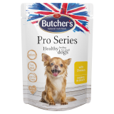 BUTCHER'S PRO SERIES Karma dla dorosłych psów kawałki w sosie z kurczakiem 100 g