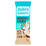 DOBRA KALORIA Baton daktylowy nerkowce & kokos 35 g
