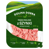 DOLINA DOBRA Mięso mielone z szynki wieprzowej 400 g