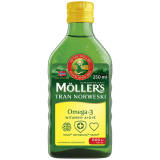 MÖLLER'S Tran Norweski cytrynowy 250 ml