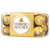 FERRERO ROCHER Praliny z orzechem laskowym 16 sztuk 200 g