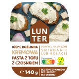 LUNTER Kremowa pasta z tofu z czosnkiem 140 g