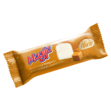 MAGIJA Batonik z masy twarogowej o smaku waniliowym w polewie toffee 40 g