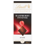 LINDT EXCELLENCE Czekolada gorzka z maliną 100 g