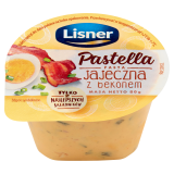 LISNER Pastella Pasta kanapkowa jajeczna z bekonem 80 g