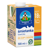 OSM ŁOWICZ Śmietanka Łowicka UHT 18% 500 ml
