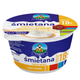 OSM ŁOWICZ Śmietana Łowicka 18% 200 g