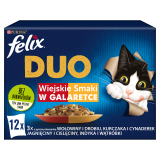 FELIX® Fantastic Karma dla kotów - Wiejskie smaki w galaretce 12x85g 1.02 kg