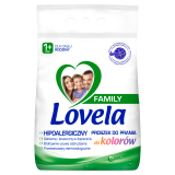 LOVELA Family Hipoalergiczny proszek do prania kolorów dla rodziny (28 prań) 2.1 kg