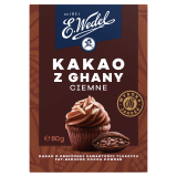 WEDEL Kakao ciemne z Ghany (o obniżonej zawartości tłuszczu) 80 g