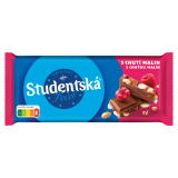 ORION Czekolada Studentska mleczna malinowa 170 g
