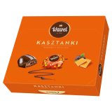 WAWEL Czekoladki nadziewane Kasztanki kakaowe z wafelkami 330 g