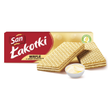 SAN Łakotki Wafle waniliowe 146 g