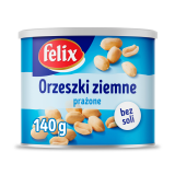 FELIX Orzeszki ziemne light prażone bez tłuszczu i soli 140 g