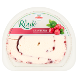 RIANS Le Roulé Francuski ser śmietankowy z żurawiną 125 g