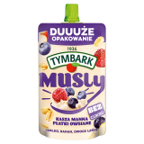 TYMBARK Musly kasza manna płatki owsiane owoce leśne 170 g