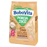 BOBOVITA Porcja Zbóż Kaszka bezmleczna 7 zbóż zbożowo-jaglana od 8 miesiąca 170 g
