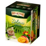 BIG-ACTIVE Herbata zielona z opuncją i mango 20 torebek (saszetki) 34 g