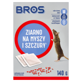 BROS Ziarno na myszy i szczury (7 x saszetka 20g) 140 g