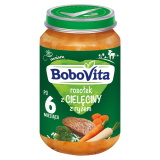 BOBOVITA Zupka Rosołek z cielęciny z ryżem - po 6 miesiącu 190 g