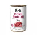 BRIT Mono Protein Mokry pokarm dla dorosłych psów wszystkich ras z wołowiną, puszka 400 g