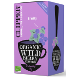 CLIPPER Herbata z czarną porzeczką i maliną BIO 20 torebek (saszetki) 50 g