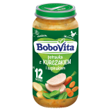 BOBOVITA Obiadek Junior Domowa potrawka z kurczakiem i szpinakiem - po 12 miesiącu 250 g