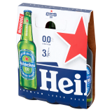 HEINEKEN Piwo bezalkoholowe 3x500ml (butelka bezzwrotna) 1.5 l