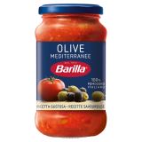 BARILLA Sos pomidorowy Olive (z zielonymi i czarnymi oliwkami) 400 g